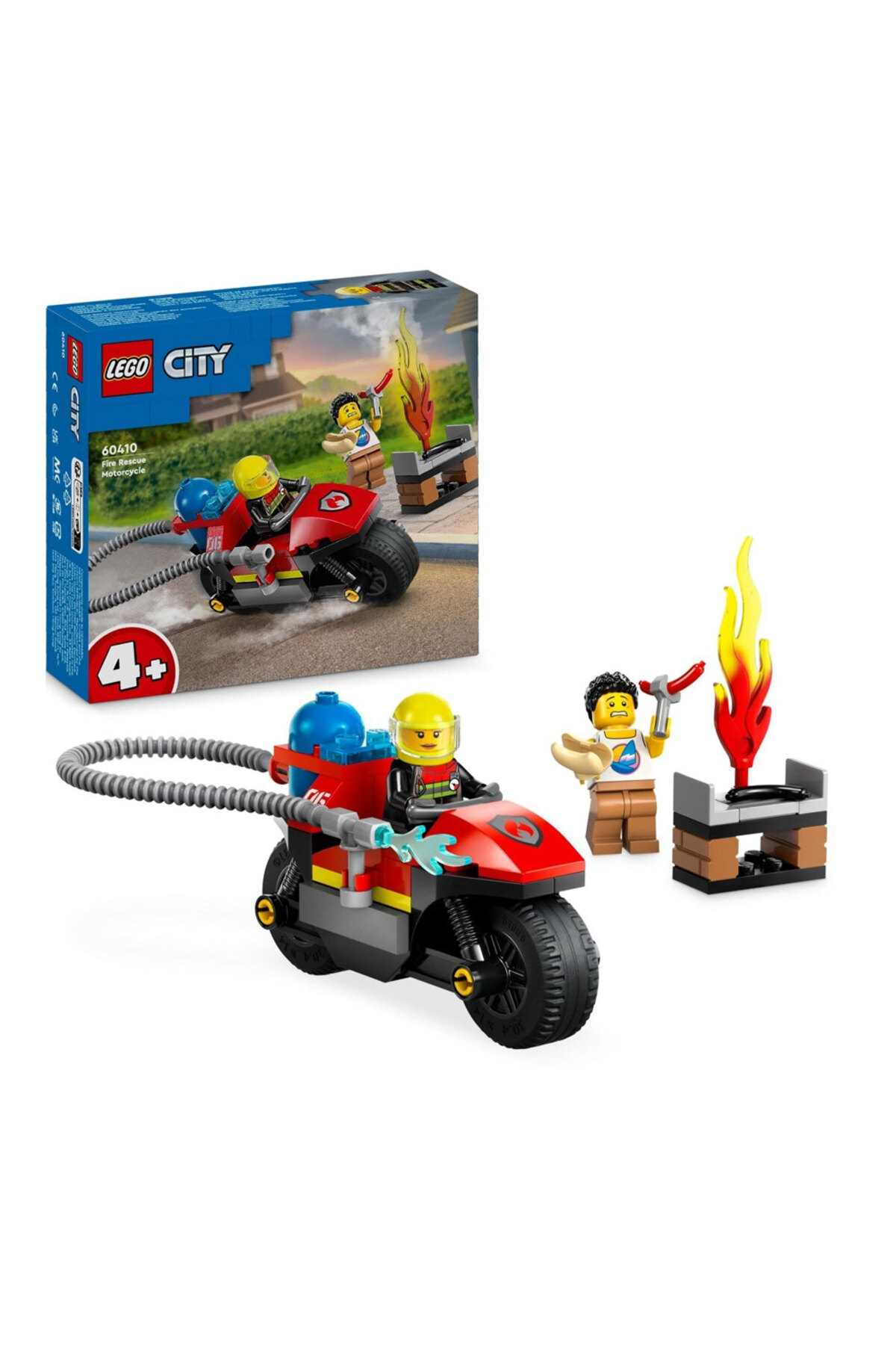 LEGO City İtfaiye Kurtarma Motosikleti 60410 - Fiyatı, Yorumları