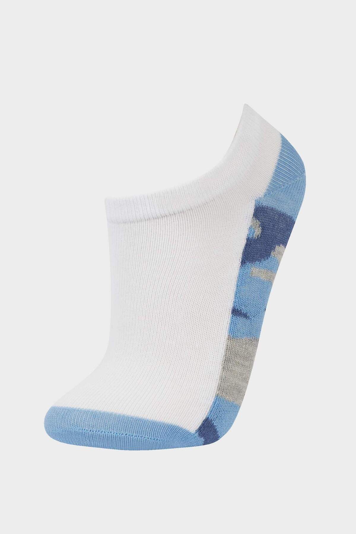 DeFacto-Boy's 7-Piece Cotton Booties Socks E5513A8Ns 5
