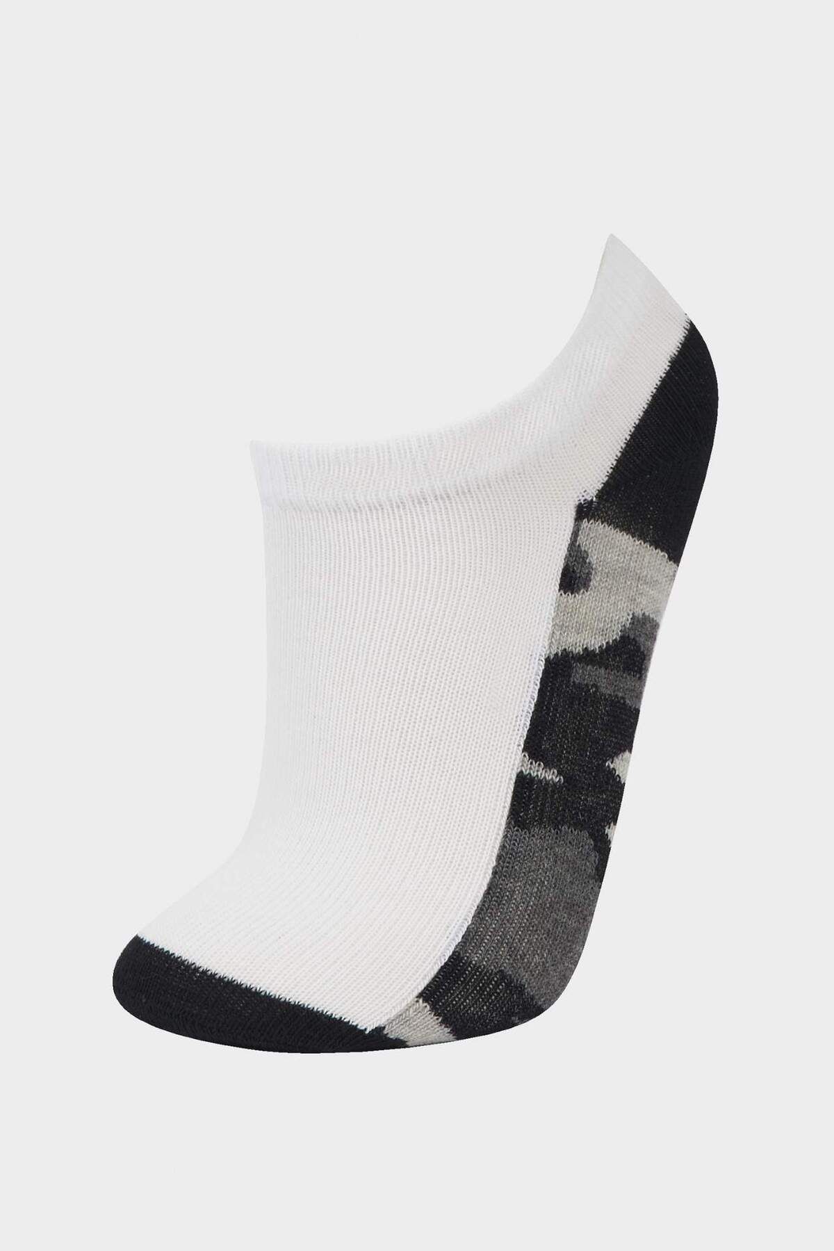 DeFacto-Boy's 7-Piece Cotton Booties Socks E5513A8Ns 2