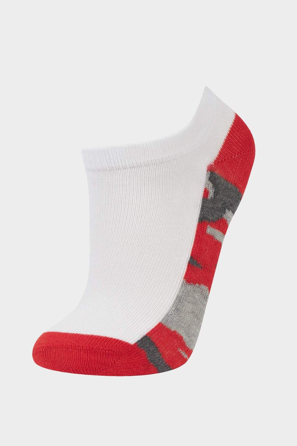 DeFacto-Boy's 7-Piece Cotton Booties Socks E5513A8Ns 4