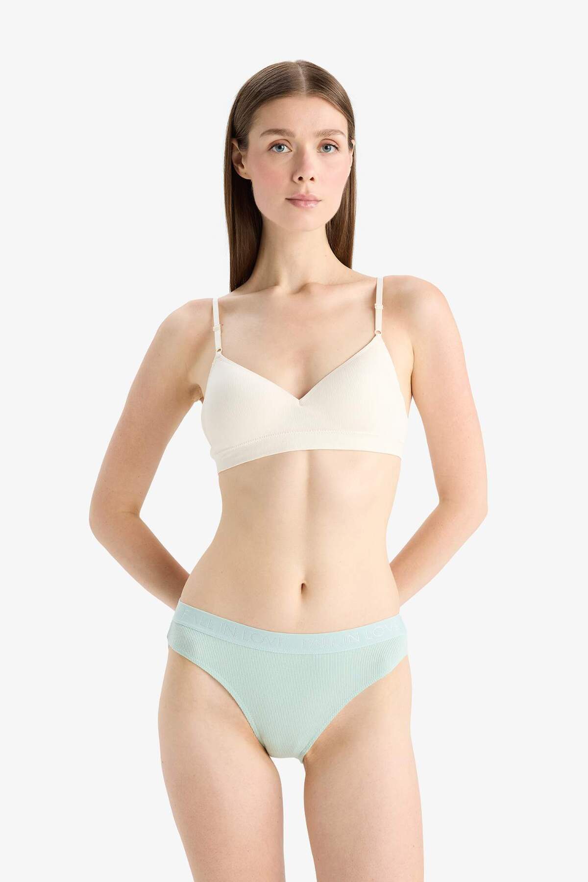 DeFacto-Ribana 3-Piece Brief Panties-Fall in Love E4926Ax25Sp 7