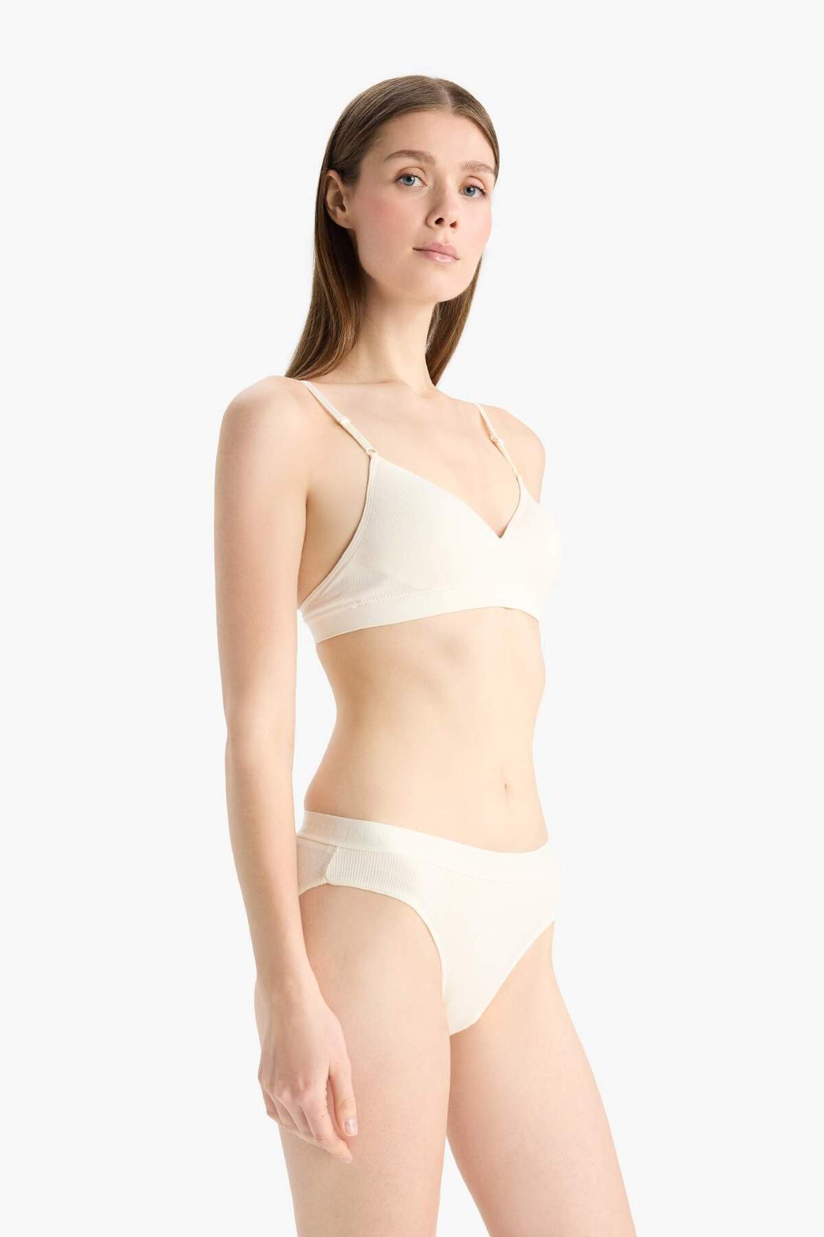 DeFacto-Ribana 3-Piece Brief Panties-Fall in Love E4926Ax25Sp 2