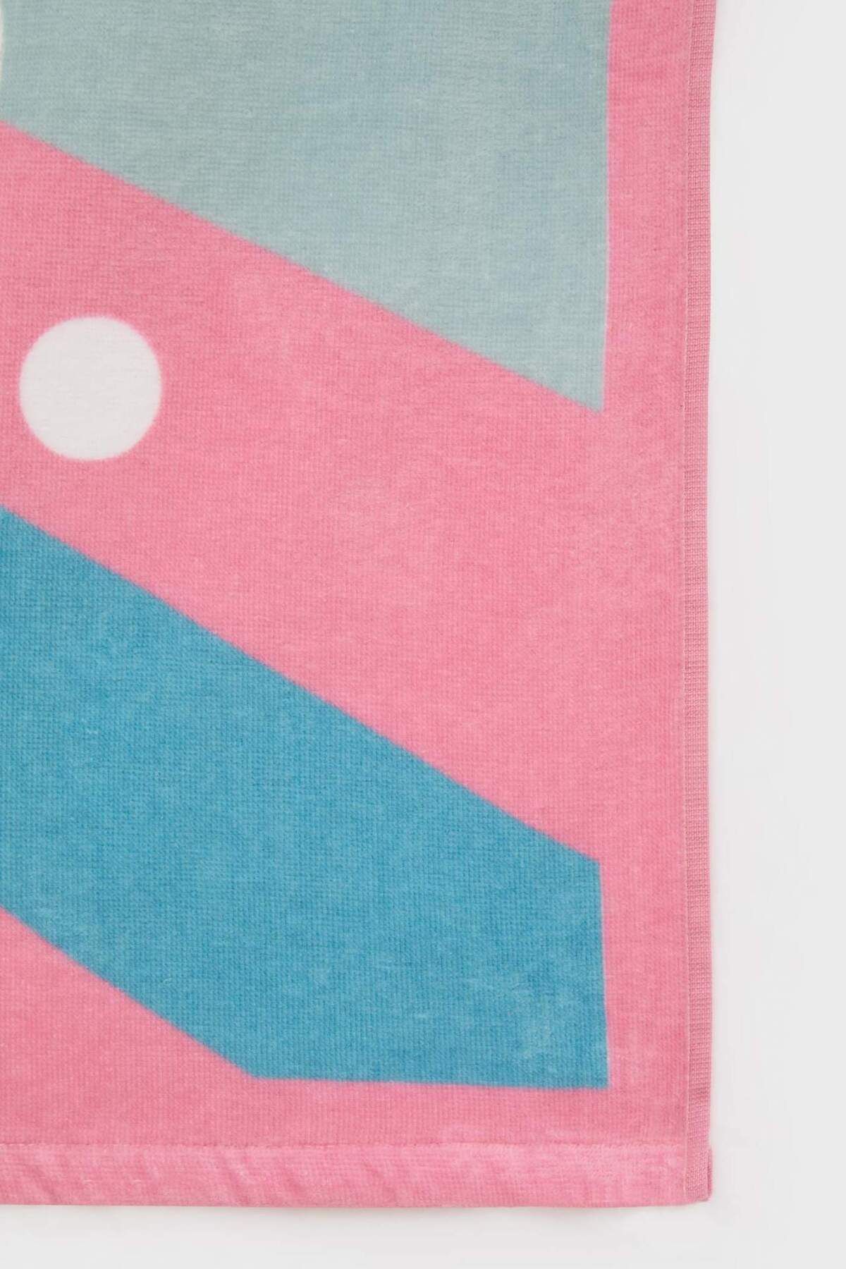 DeFacto-Women's Printed Cotton Beach Towel E7908Ax25Sm 2