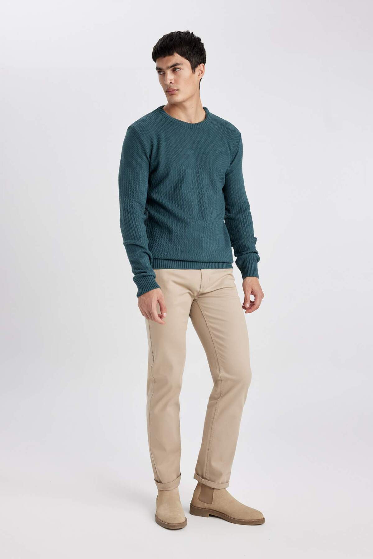 DeFacto-Standard Fit Sweater Model: B7864Axns 2