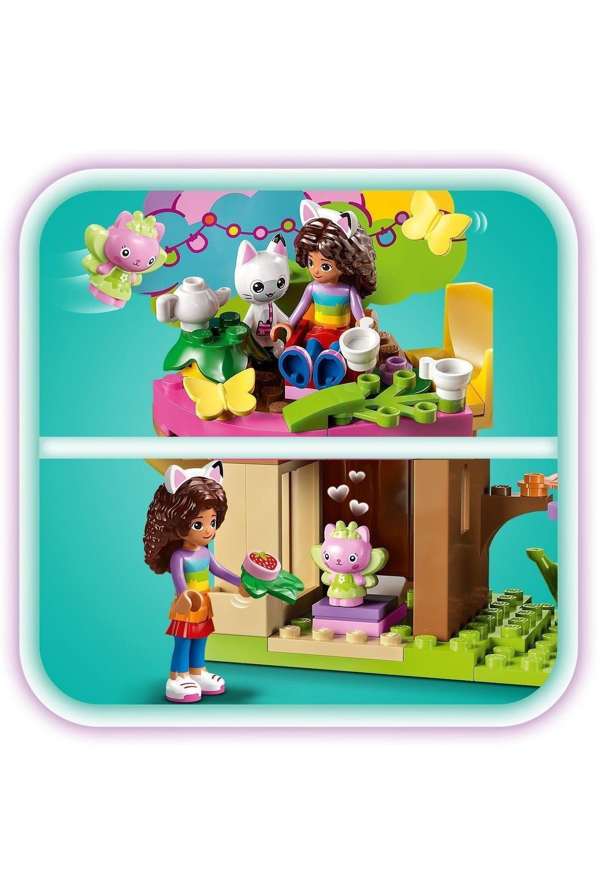 LEGO 10787 LEGO® Gabby's Dollhouse Peri Kedi’nin Bahçe fotoğrafı 6 (önizleme)