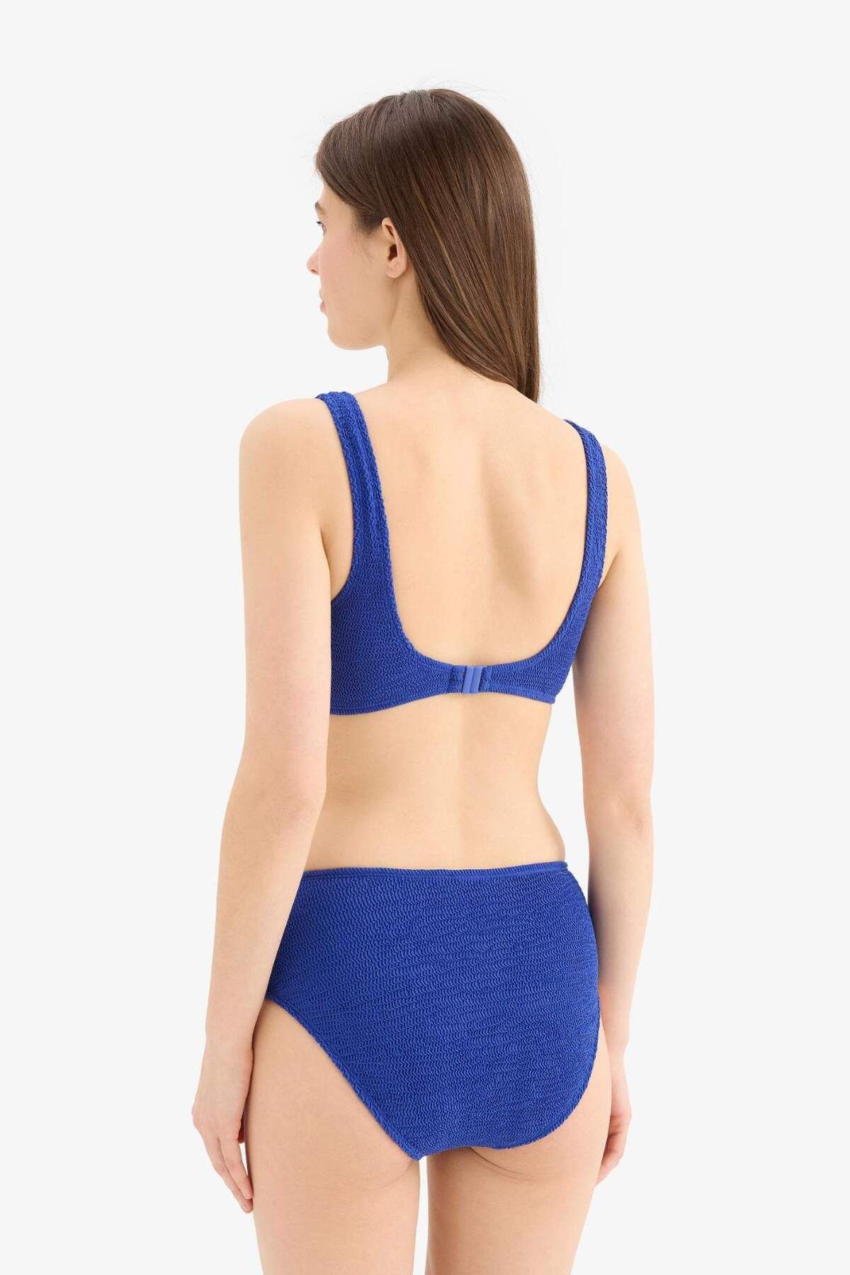 DeFacto-Regular Fit Wrap Bikini Bottom-Fall in Love E0209Ax25Sm 6