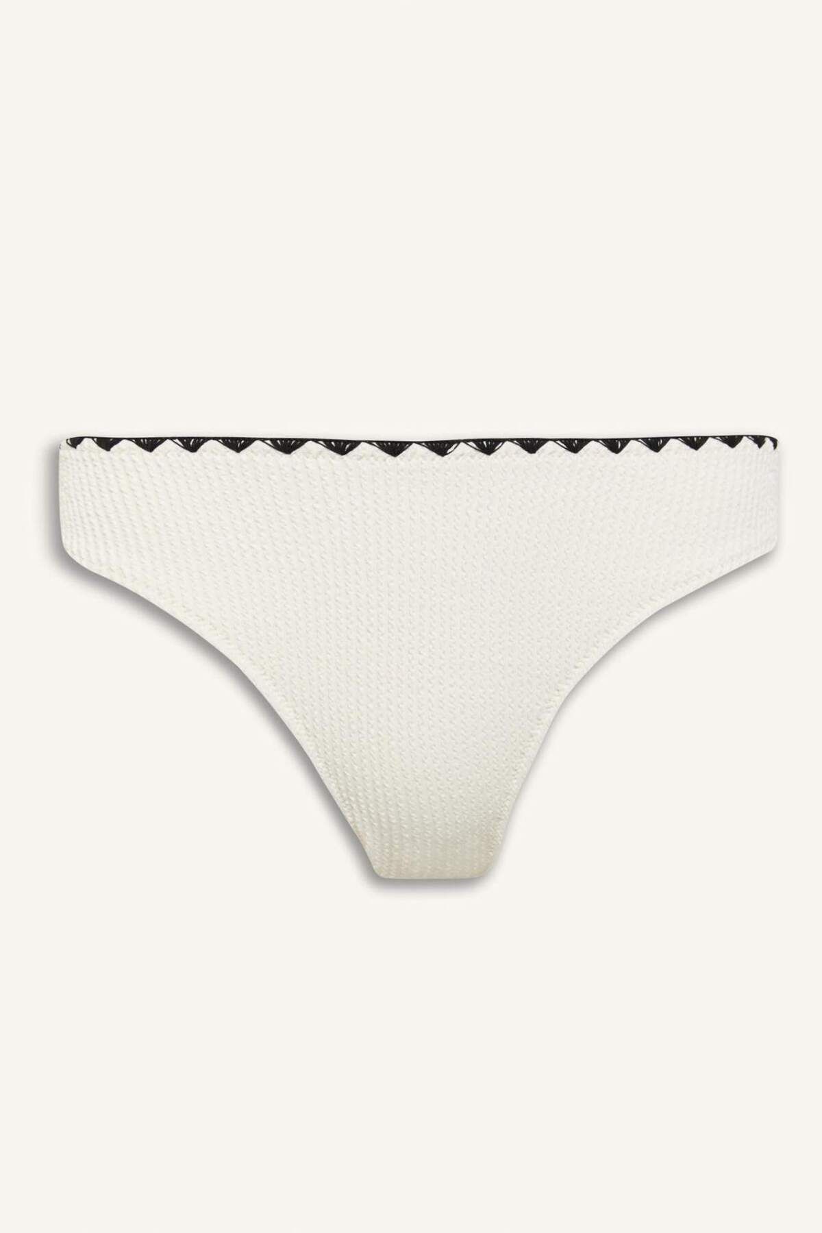 DeFacto-Regular Fit Wrap Bikini Bottom-Fall in Love E0309Ax25Sm 6