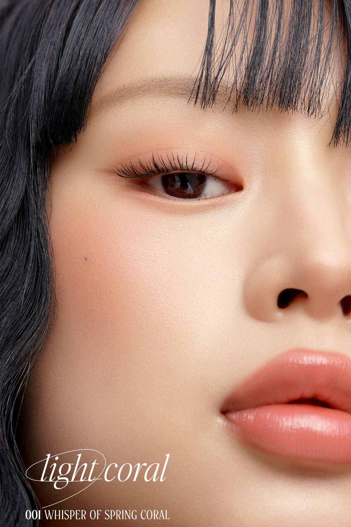 PERIPERA-Peripera All Take Mood Palette 001 - 5 Different Pigmented Textured Headlight Palette, Whisper of Spring Coral 8