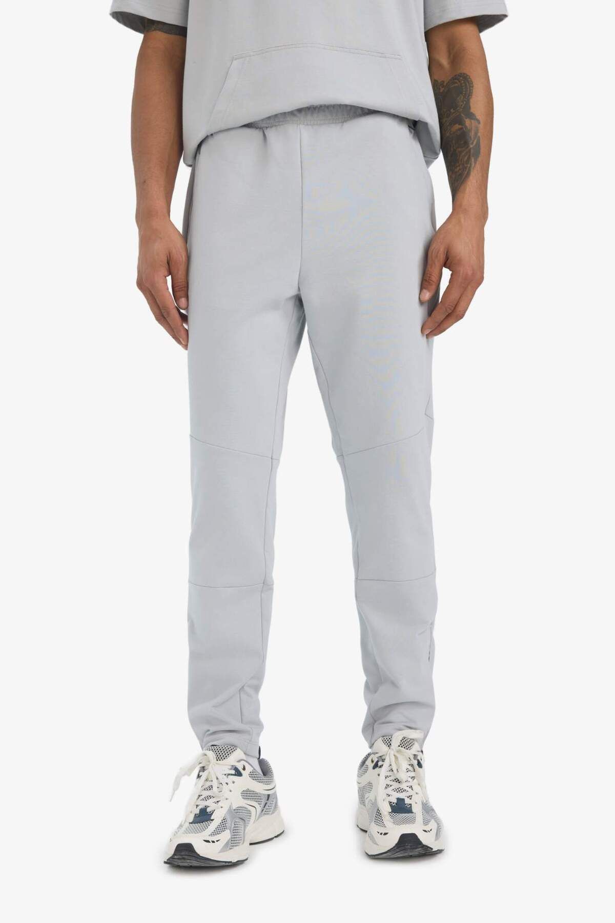 DeFacto-DeFactoFit Slim Fit Sports Jogger Φούτερ με φερμουάρ με φερμουάρ D7998AX25SP 1