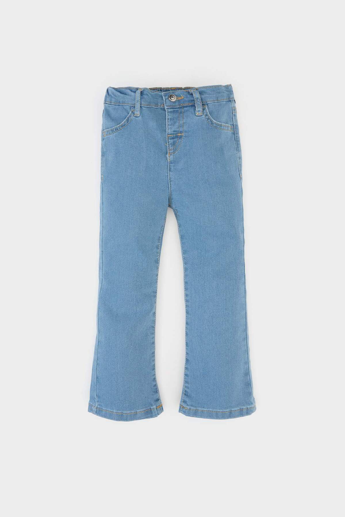 Yeni Sezon Kız Bebek Flare Fit Jean Pantolon