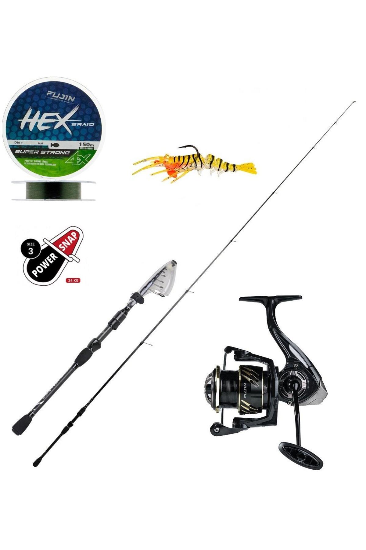 Fujin Walker 275Cm 5-20Gr Sniper 4000 Tele Spin Olta Takımı Seti