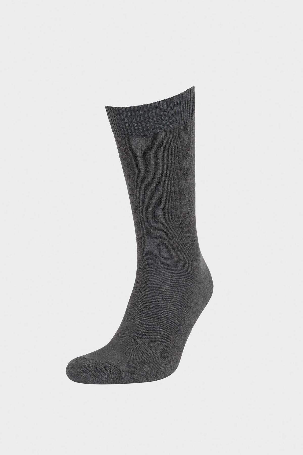 DeFacto-Men's 7-Piece Cotton Long Socks F3054Axns 2