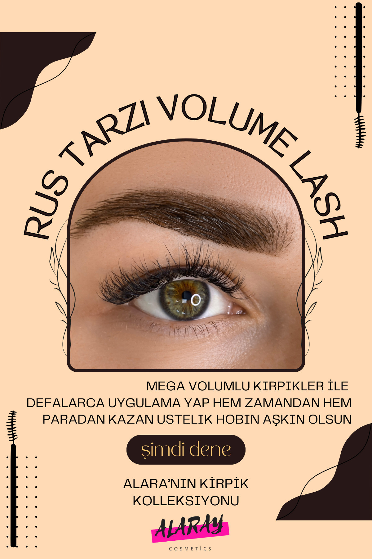 Rus Volume 30d Takma Ipek Kirpikler Mix Kendin Yap Seti -yapıştırıcı Ve Cımbız Ile 20 Uygulama — rusmega30dset — تصویر 7 از 9