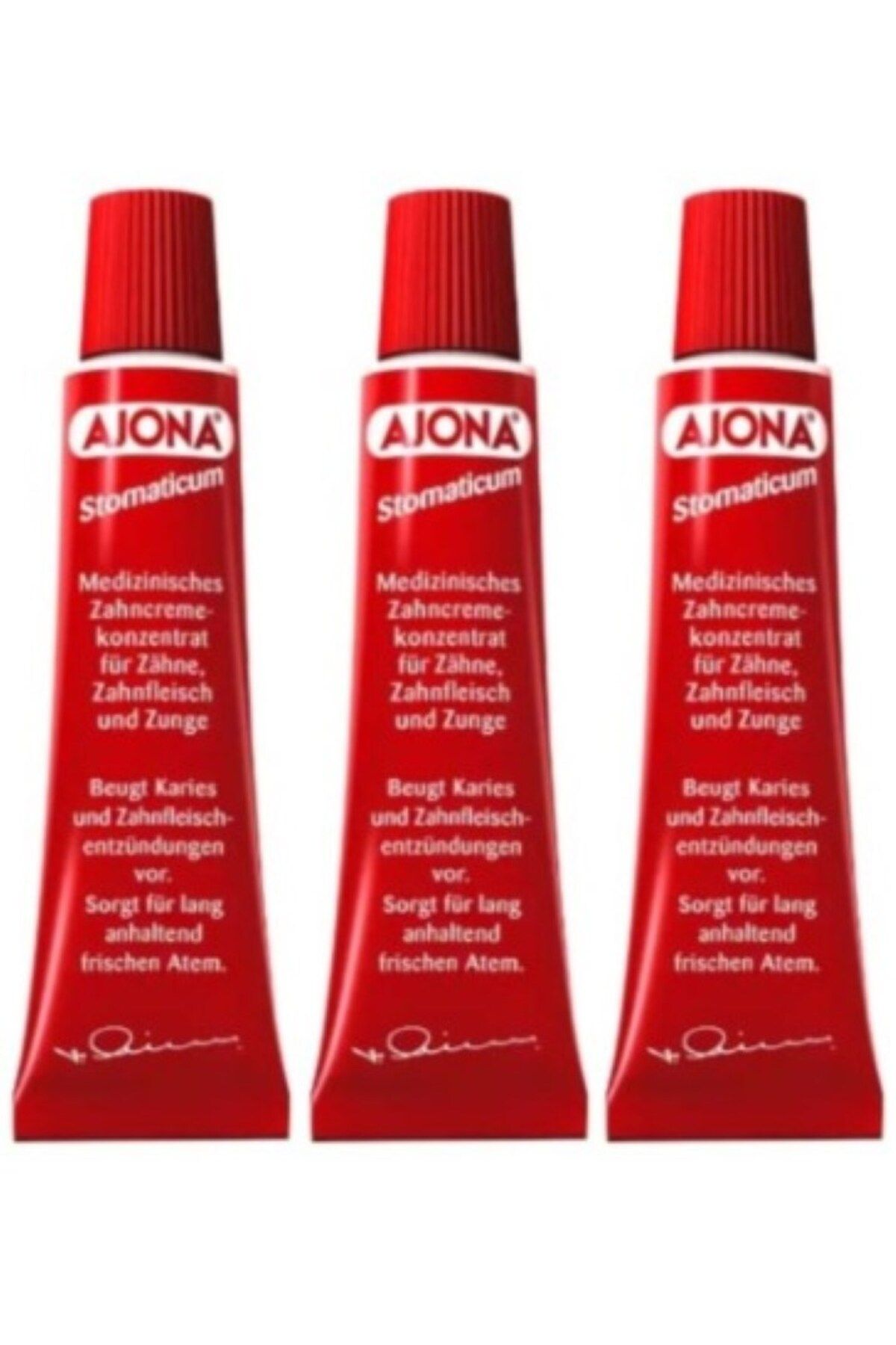 Ajona-Stomatikum Toothpaste 25mlx3 Pieces 1