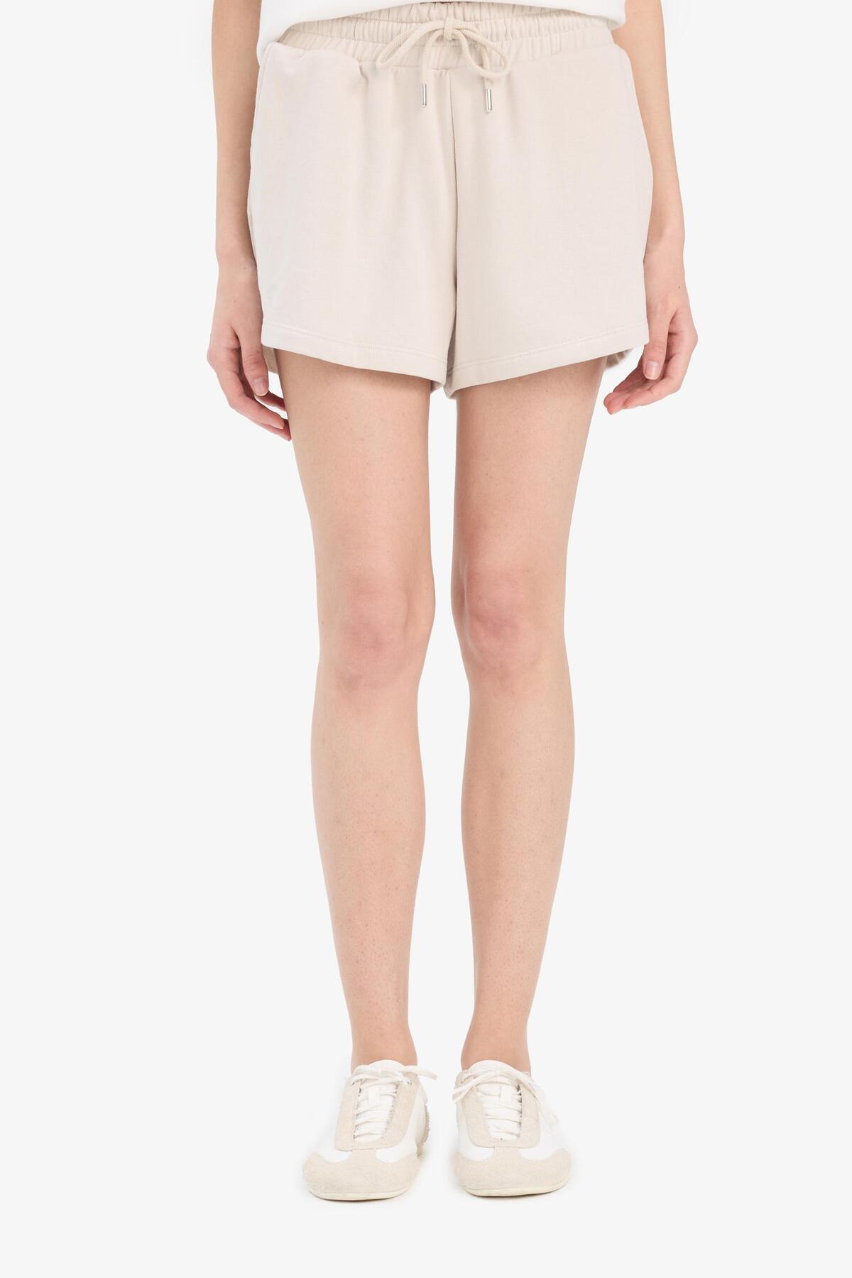 DeFacto-Relax Fit Elastic Waist Lace Bermuda Shorts F3470Ax25Sm 4