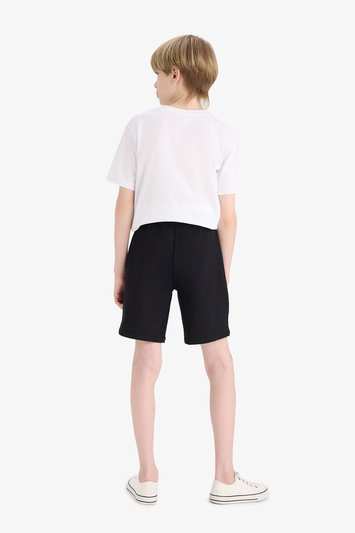 DeFacto-Boy's Printed Shorts with Elastic Waist F6433A825Hs 6
