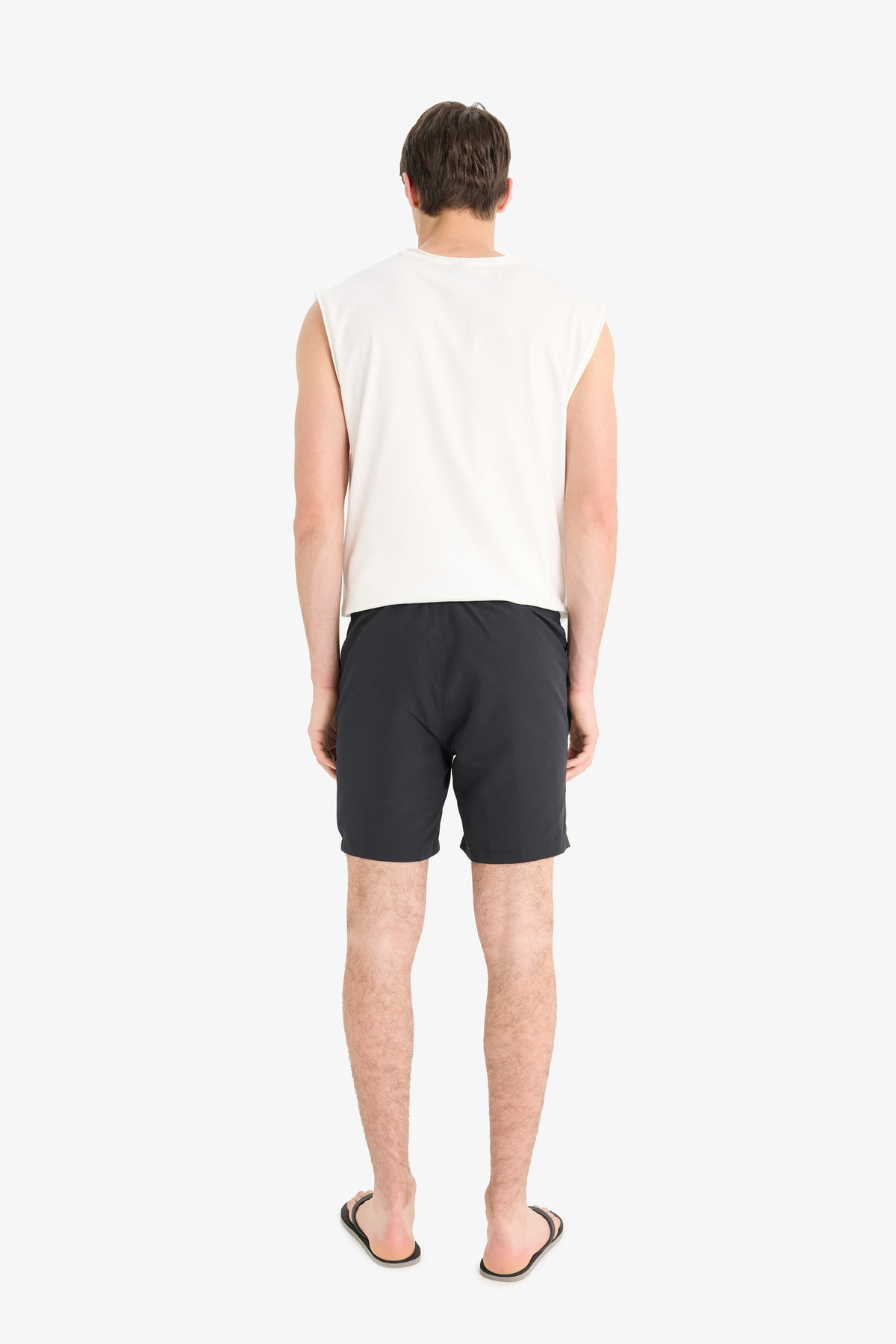 DeFacto-Regular Fit Mesh Lined Above Knee Swim Shorts E4736Ax25Hs 6