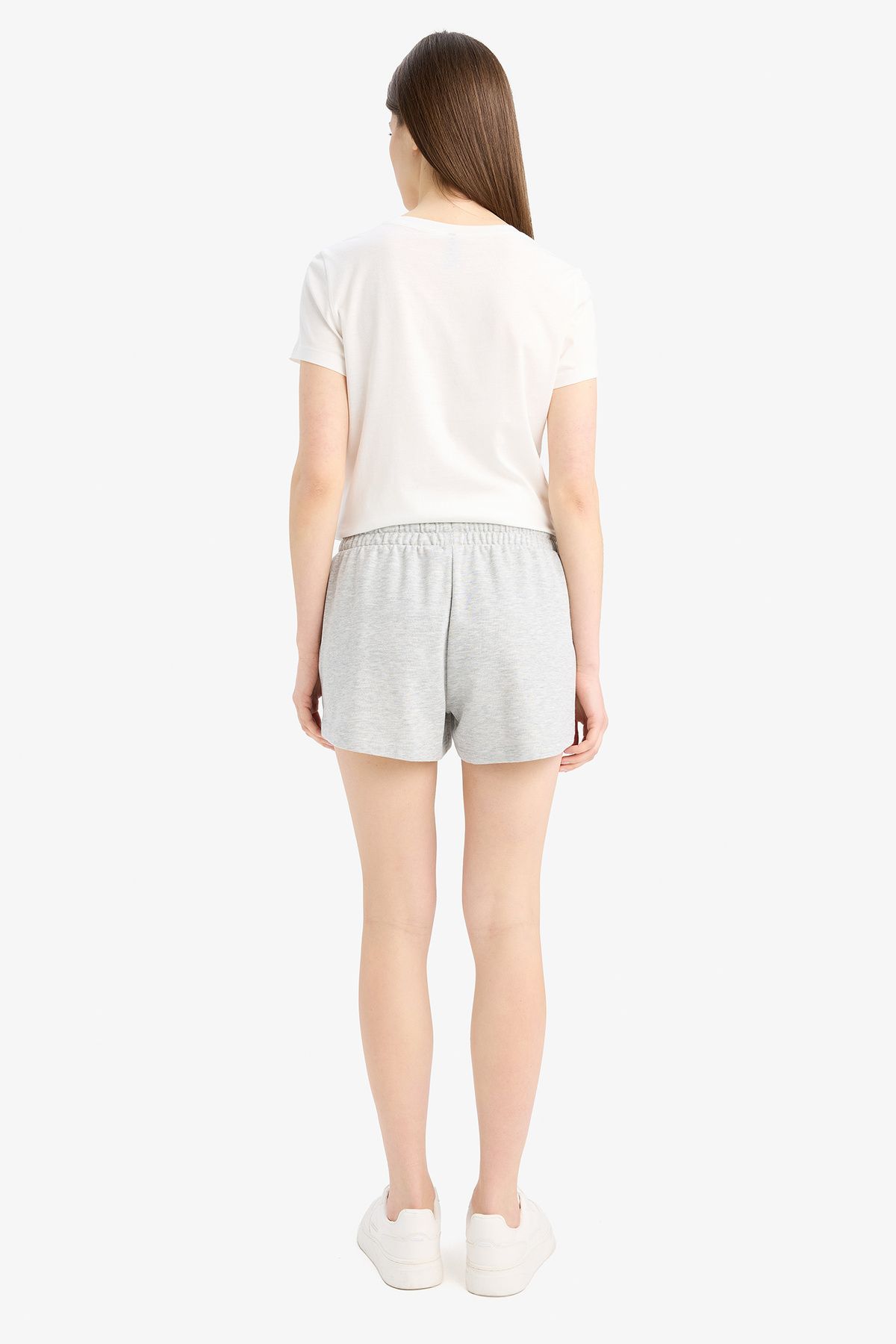 DeFacto-Regular Fit Shorts mit Schnürung an der Taille C7600AX25SM 5