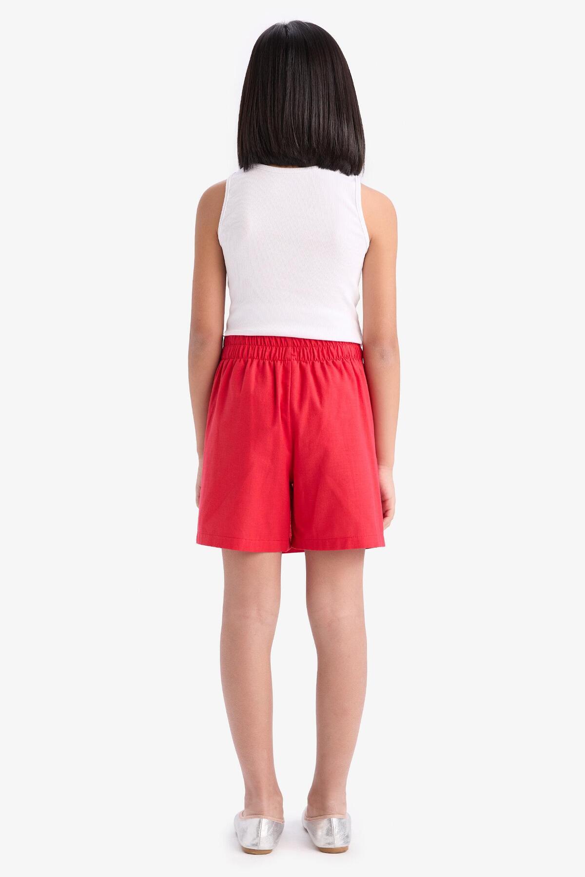 DeFacto-Girl's Cotton Shorts Skirt E6498A825Hs 7