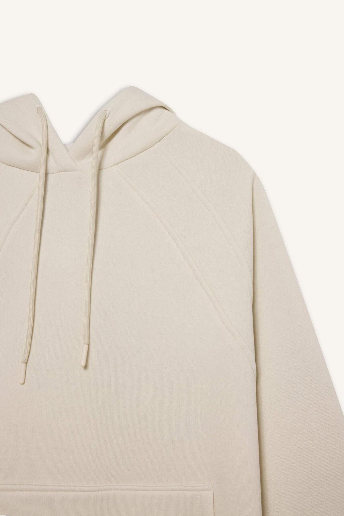 DeFacto-Fit Oversize Fit Χοντρό αθλητικό φούτερ με κουκούλα B0415ax23au 8