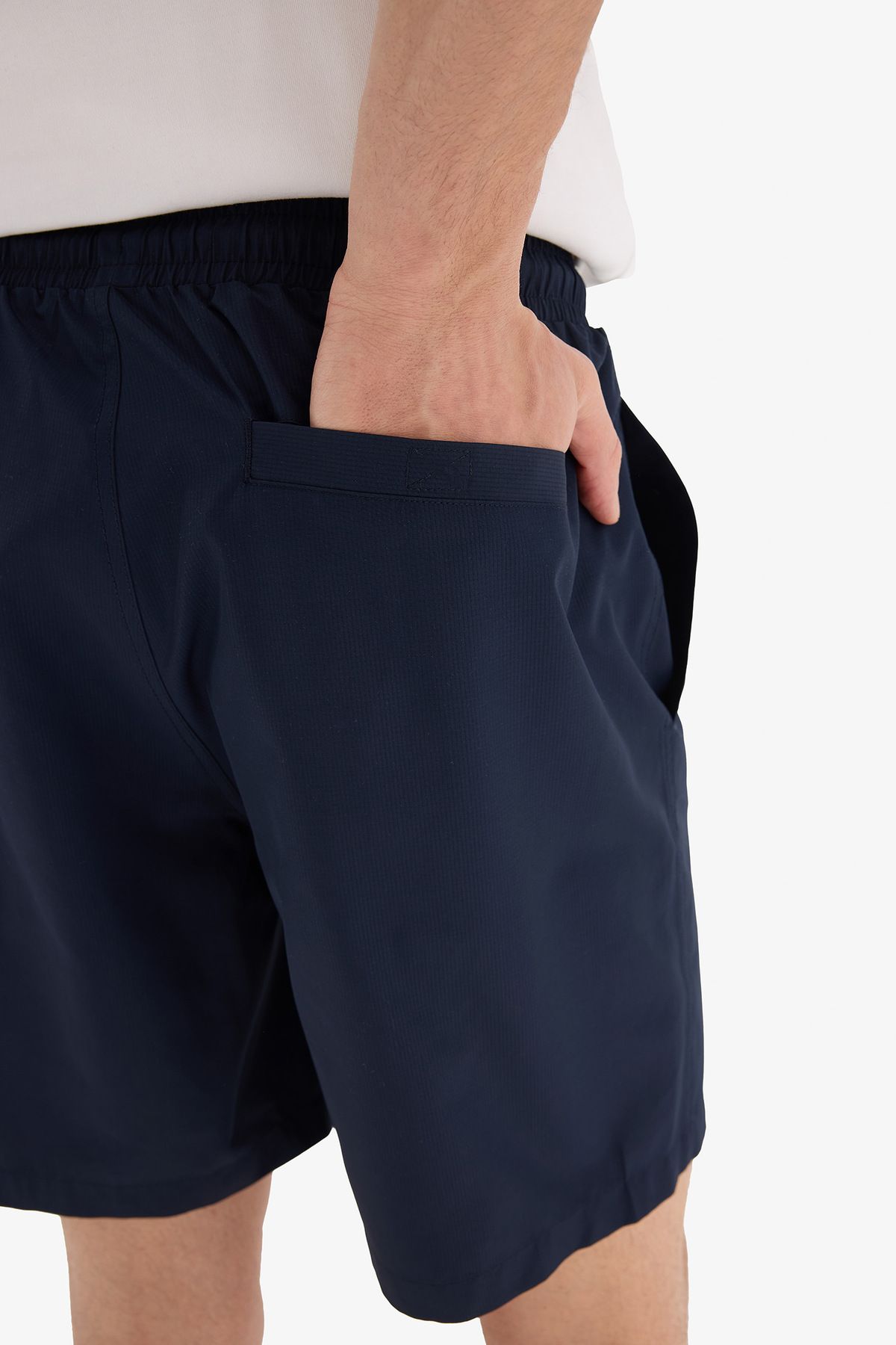 DeFacto-Regular Fit Mesh Lined Short Length Swim Shorts B7255Ax25Hs 5