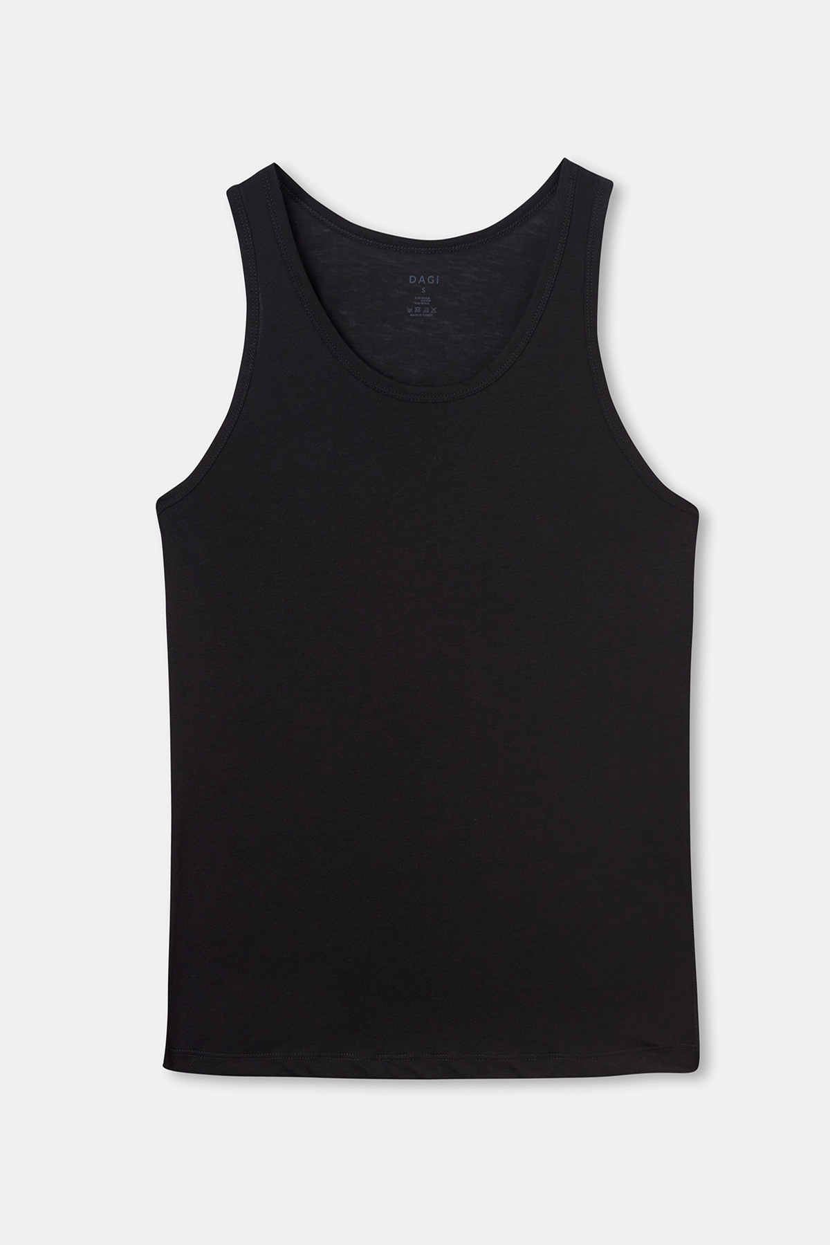 Dagi-Black Modal Men&#39;s Undershirt 5