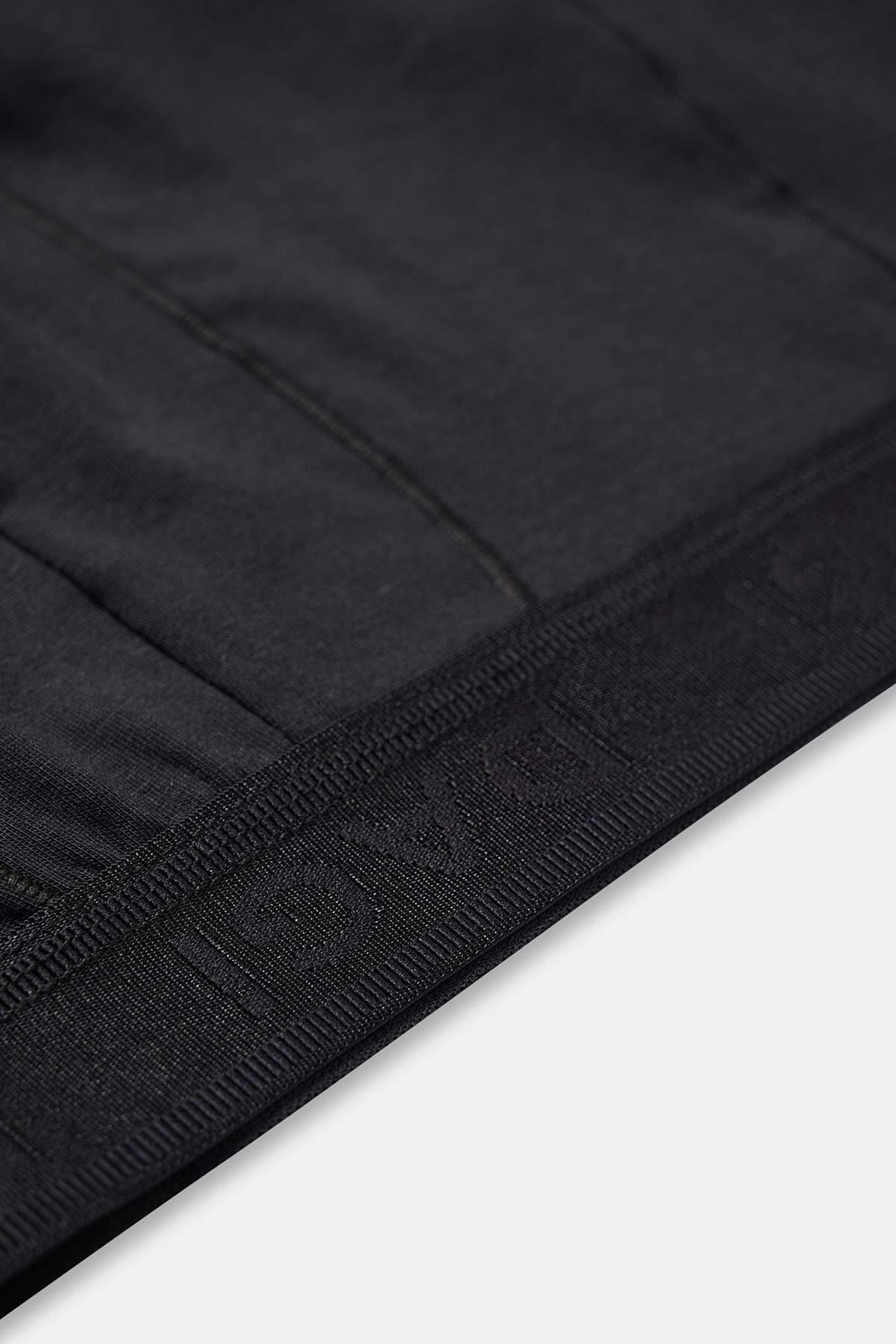 Dagi-Schwarzer Basic Modal 3er-Pack Boxershorts 4