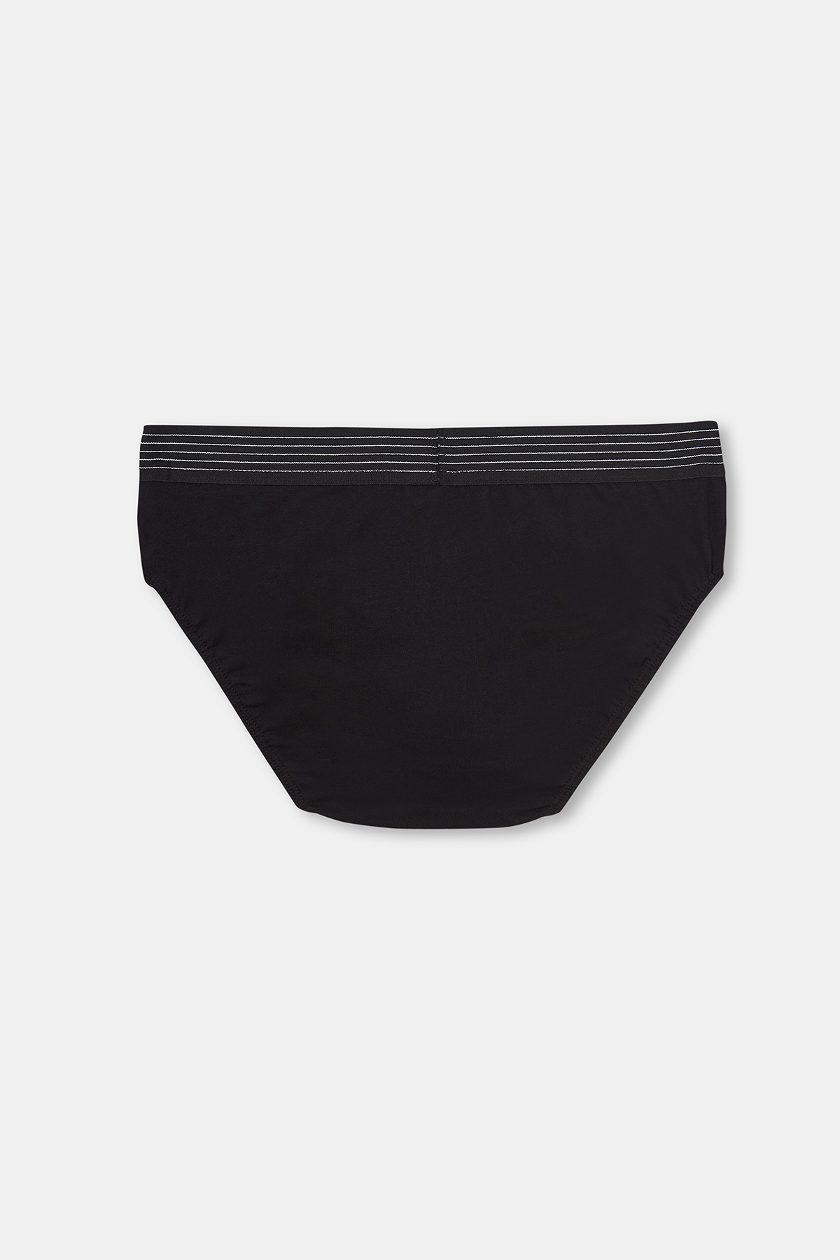 Dagi Siyah Penye Compact Düz Erkek Slip Külot görsel 2