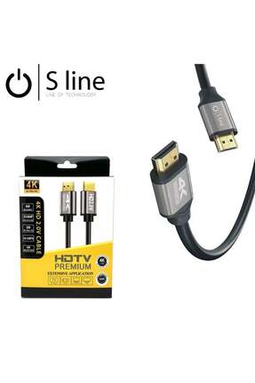 S-Line Sline 10 metre 4K HDMI Kablo Erkek-Erkek
