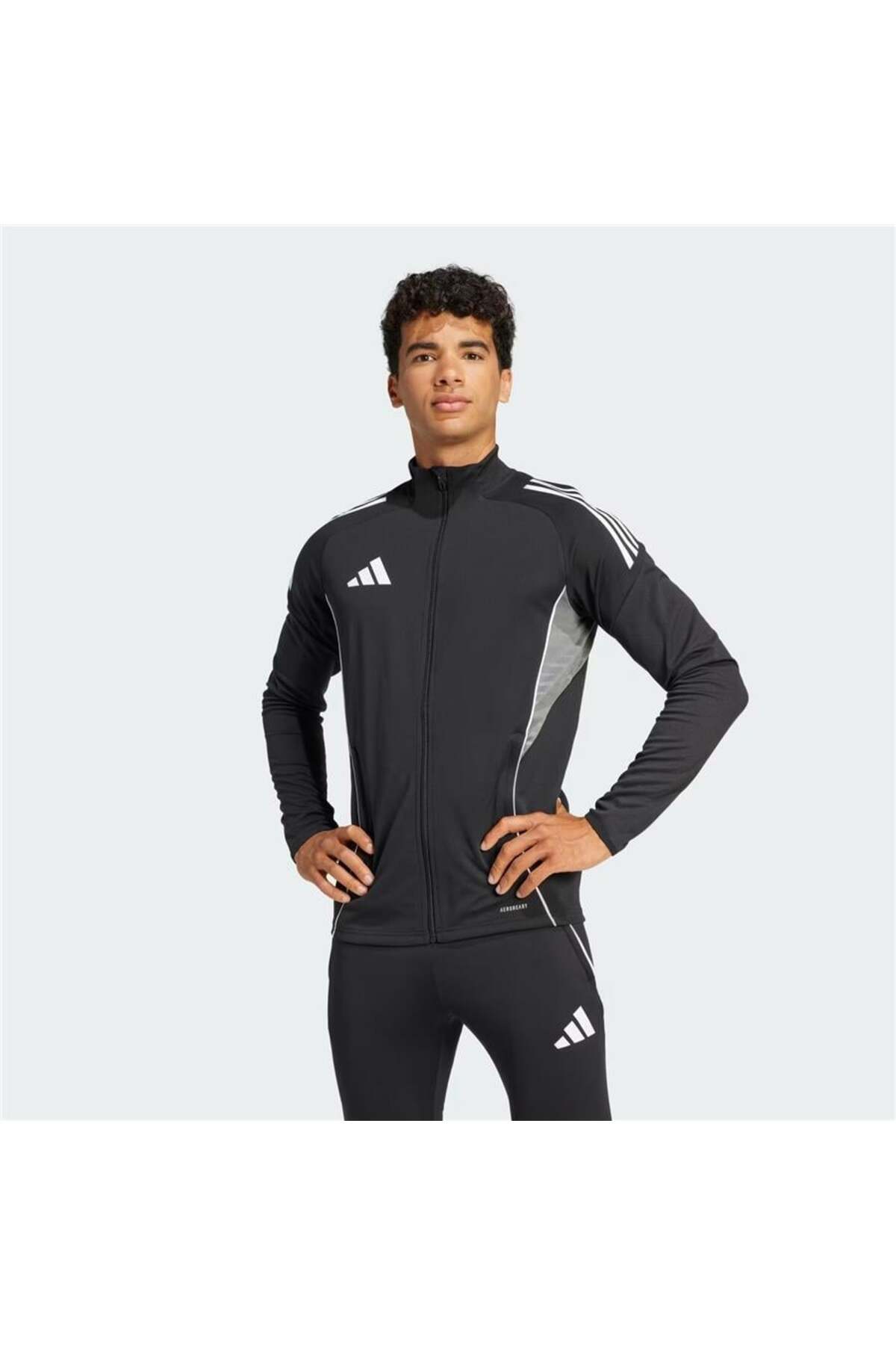 آدیداس تاپ زیپ‌دار تمرینی مسابقه‌ای Tiro 25 مدل IW0408