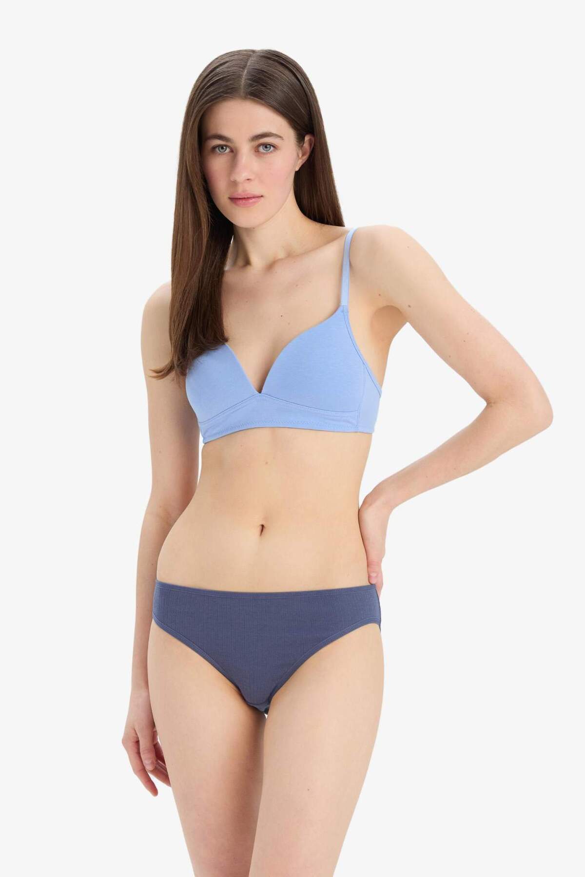 DeFacto-Ribana 3-Piece Brief Panties-Fall in Love E4879Ax25Sp 3