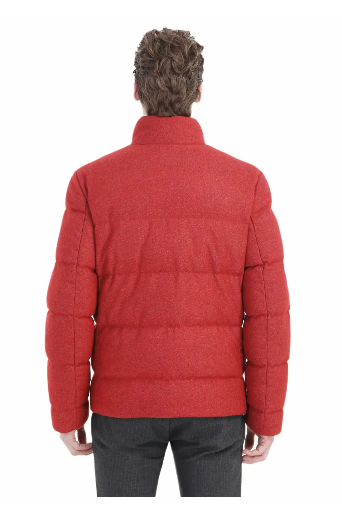 Ramsey-Red Woven Coat 8