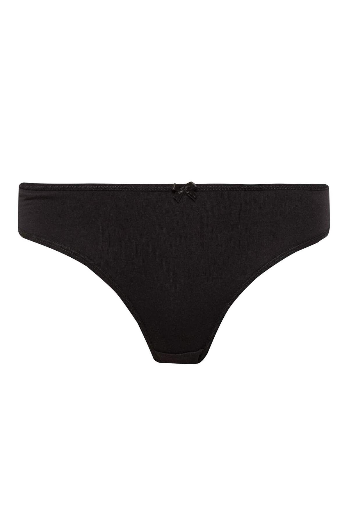 DeFacto-Pack of 3 Slip Panties with Leopard Print to Fall in Love - E4882Ax 6