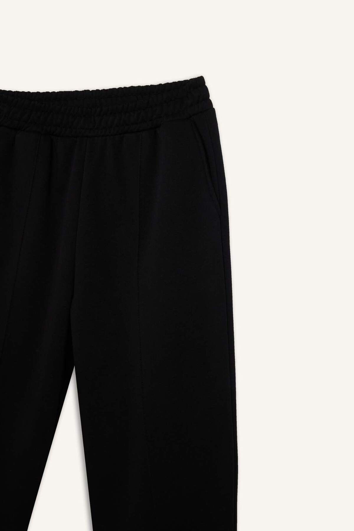 DeFacto-Cool Thick Jogger Sweatpants Basic Plain with Pockets Elastic Waist and Legs E6300Ax24Wn 7