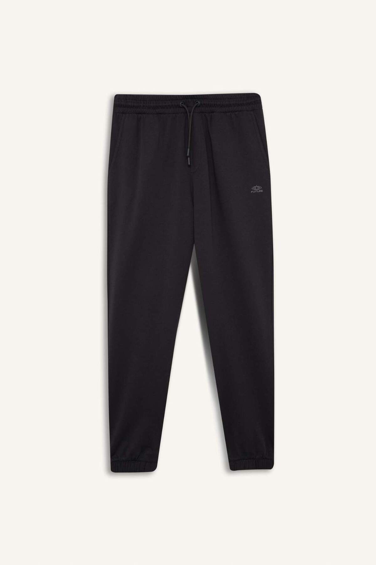 DeFacto-Jogginghose mit normaler Passform, Taschen, Basic, gerader Bund, Schnürung, elastisches Bein, D4416AX25SP 7