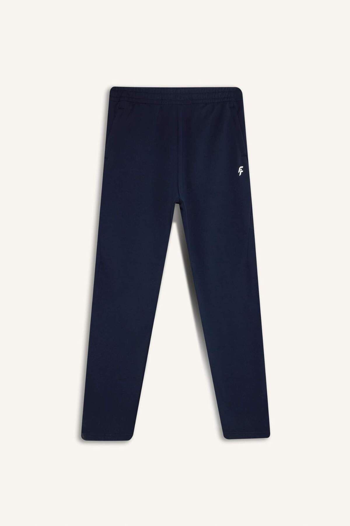 DeFacto-Defactofit - Standard Fit Thick Jogger Sweatpants with Pockets, Sports Elastic Waist D6312Ax24Wn 7
