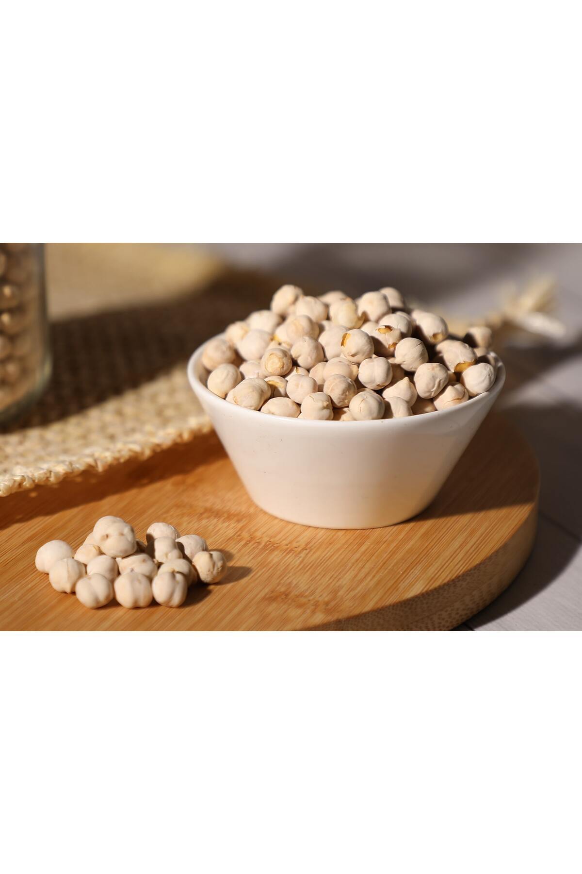 Halktan Kuruyemiş Leblebi Beyaz Duble 1 Kg.