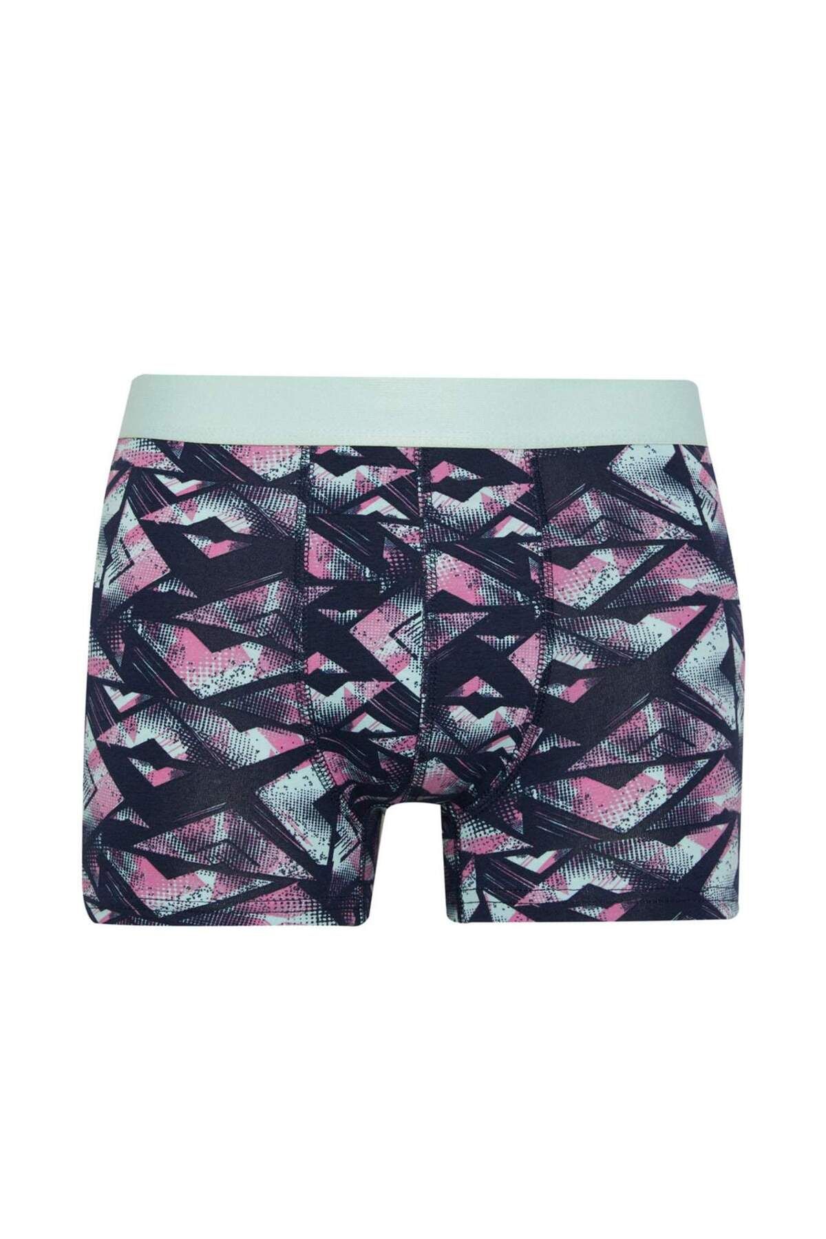 DeFacto-Set of 3 Boxers with Print Detail - B7898Ax24Au 5