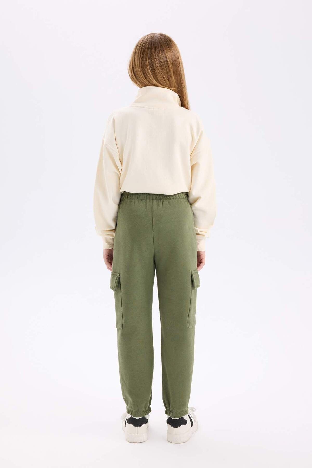 DeFacto-Mädchen – Jogginghose mit elastischem Bund und Cargotaschen D2292A824WN 6