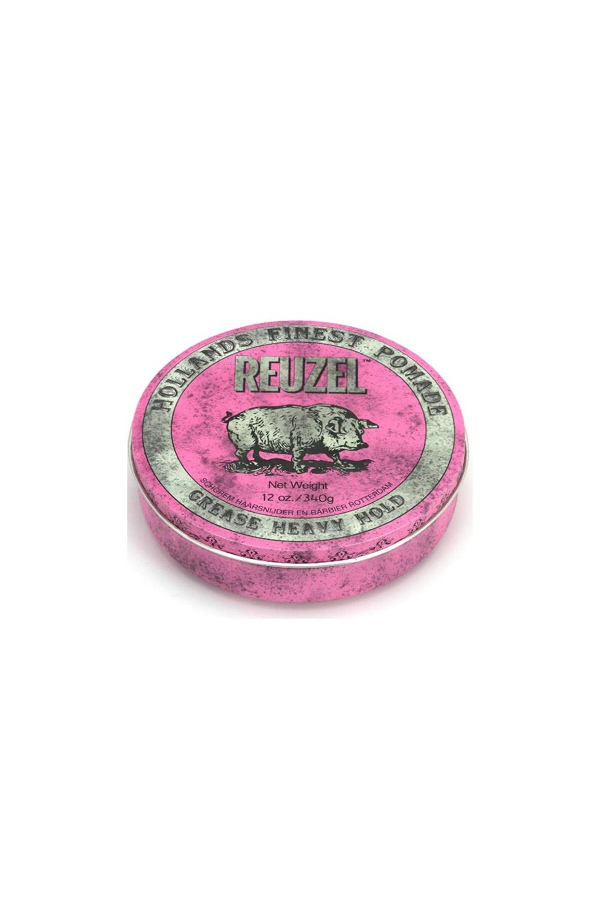 Reuzel Pink Heavy Grease Erkekler için Saç Şekillendiciri Krem 340Gr — pink-heavy-grease-340g-reu009