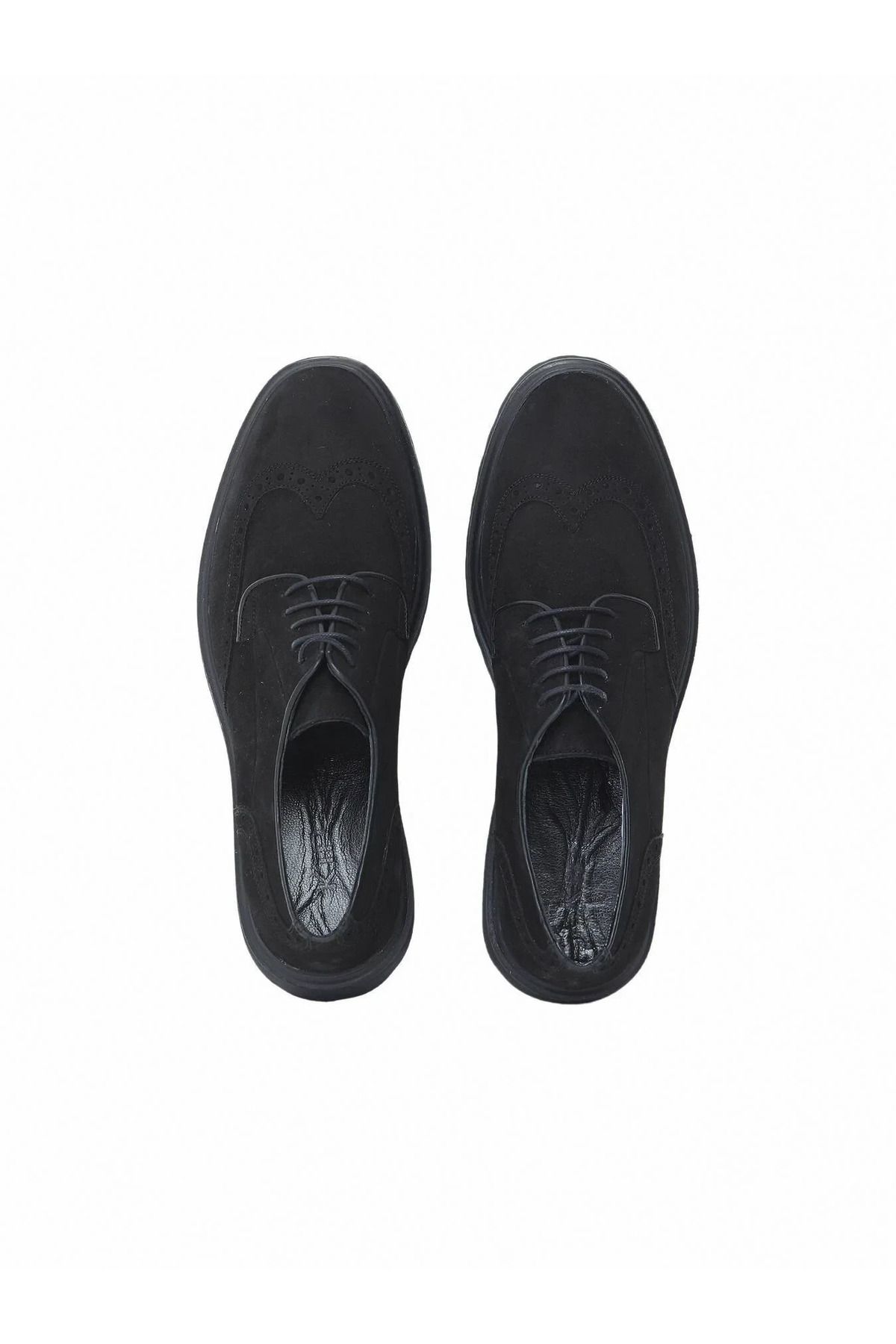 Kip-Black Leather Smart Casual Shoes 5