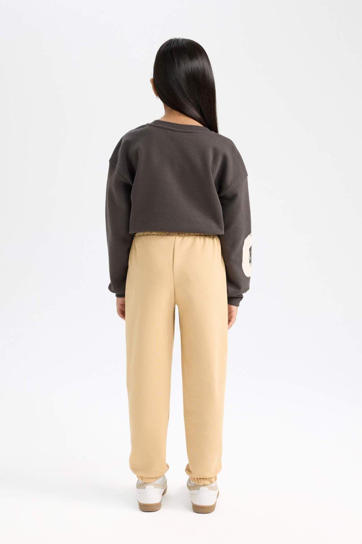 DeFacto-Girl - Printed Elastic Waist Jogger Sweatpants D2295A824Wn 7