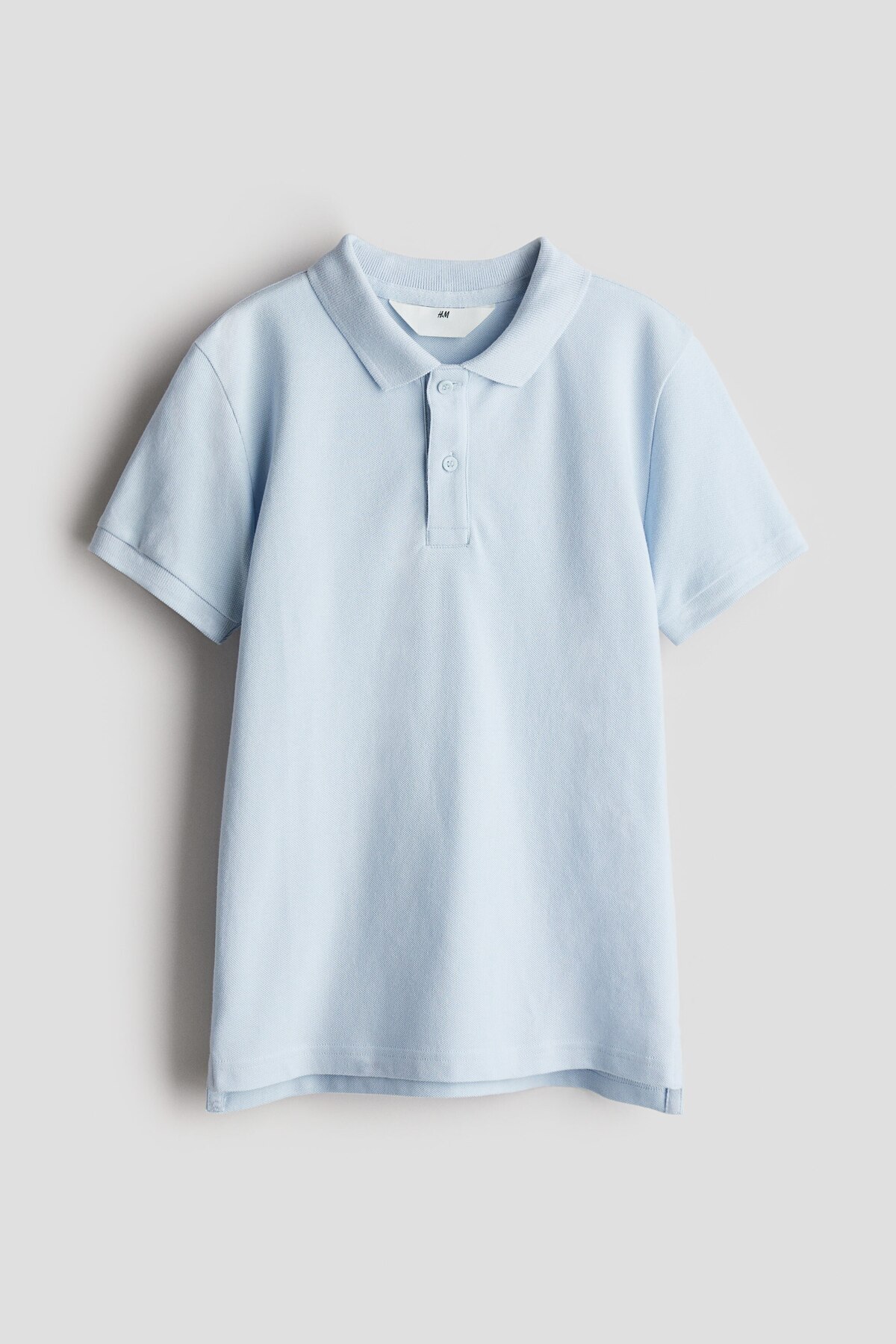 تی‌شرت پولو نخی طرح پیکه اچ اند ام پولوشرت H&M