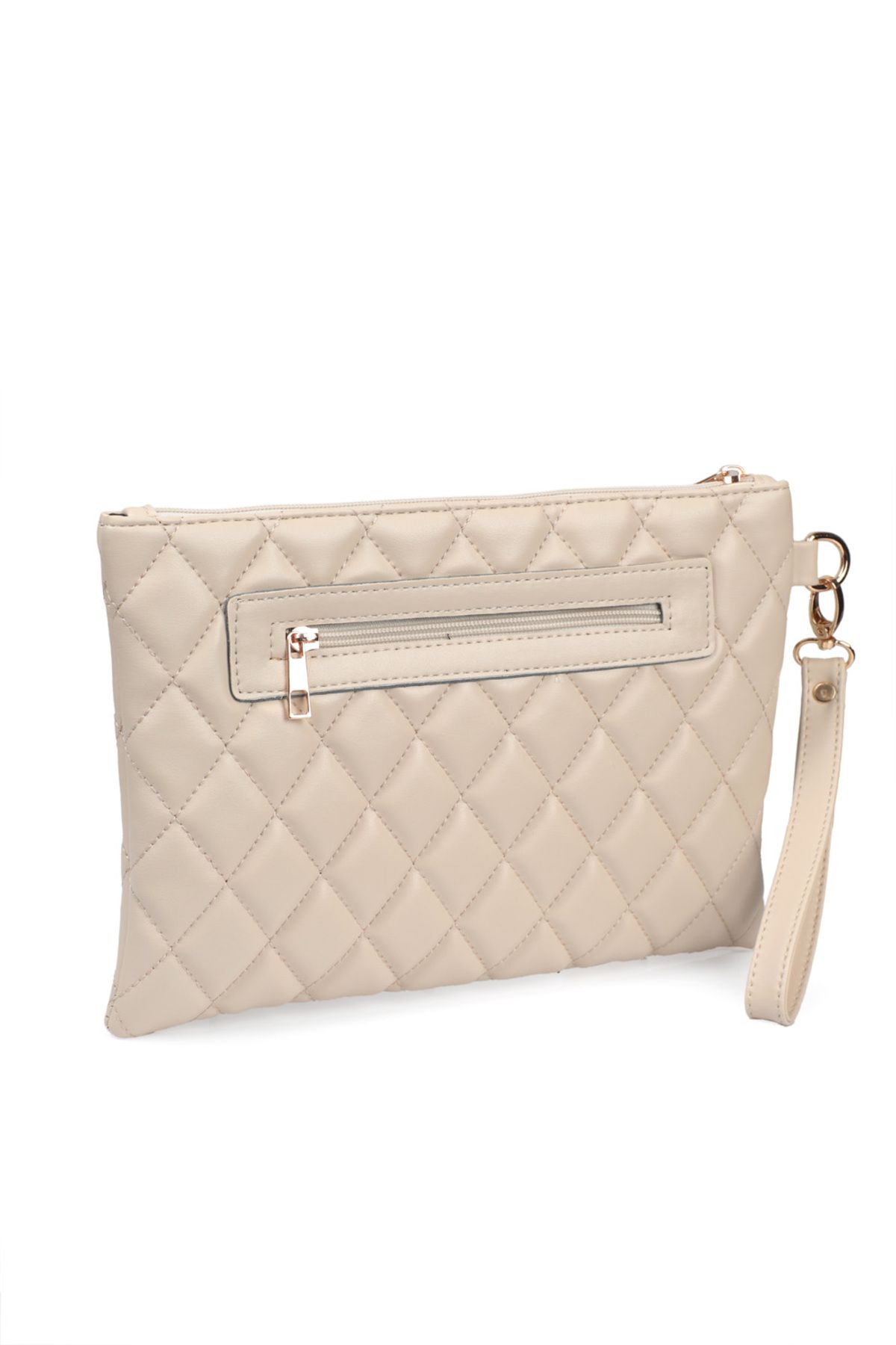 Capone Outfitters-Paris Gesteppte Damentasche in Beige 5