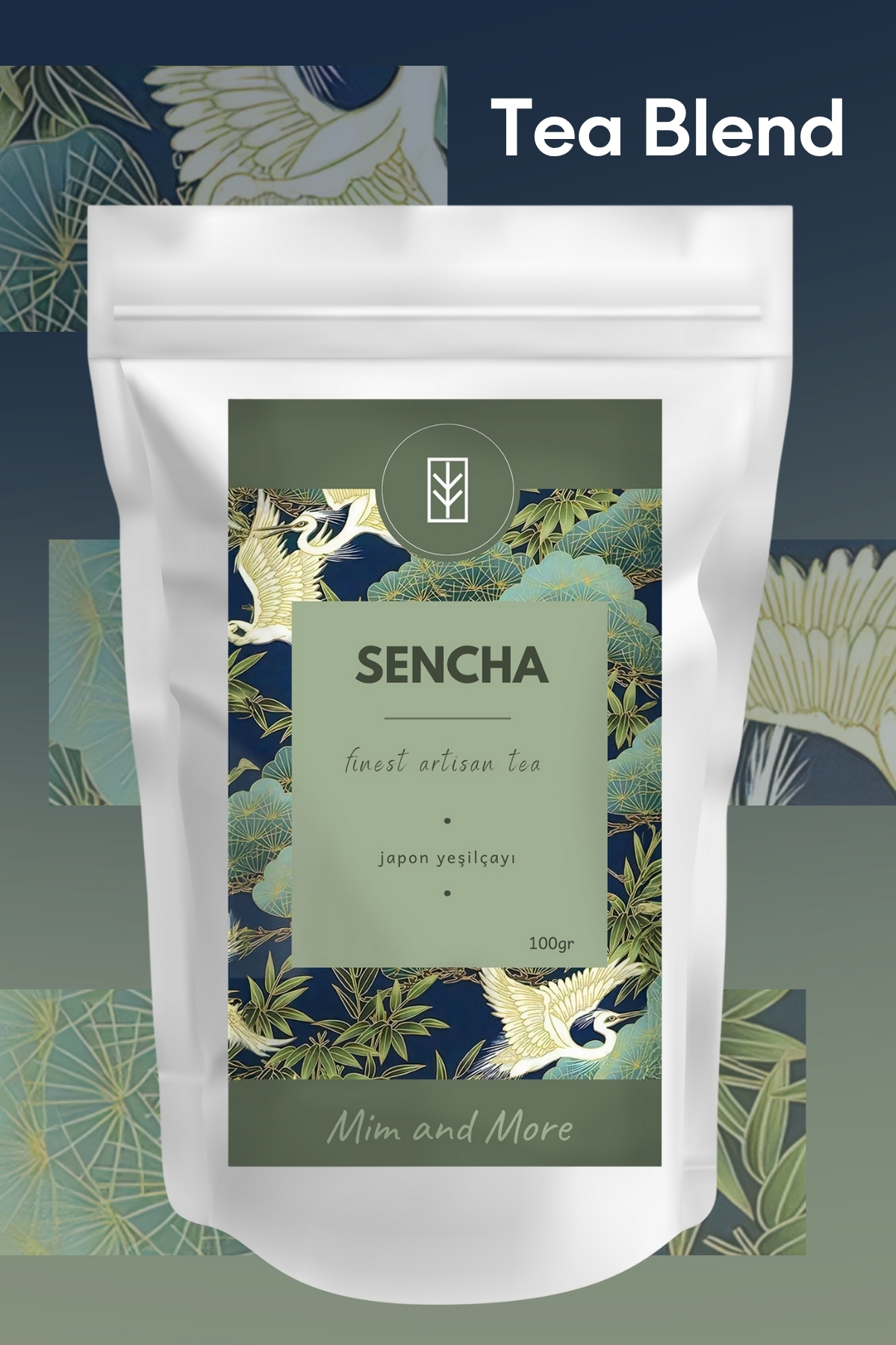 Mim and More Sencha Tea - Saf Japon Yeşil Çayı, 100 gr - Fiyatı