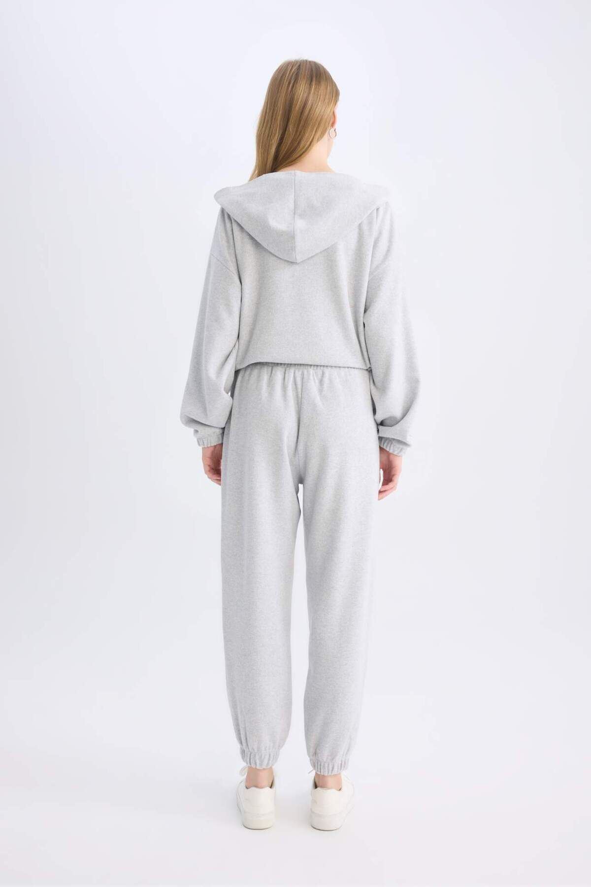 DeFacto-Coool Basic Plain Jogger Jogginghose mit elastischem Bund E1478AX24WN 6
