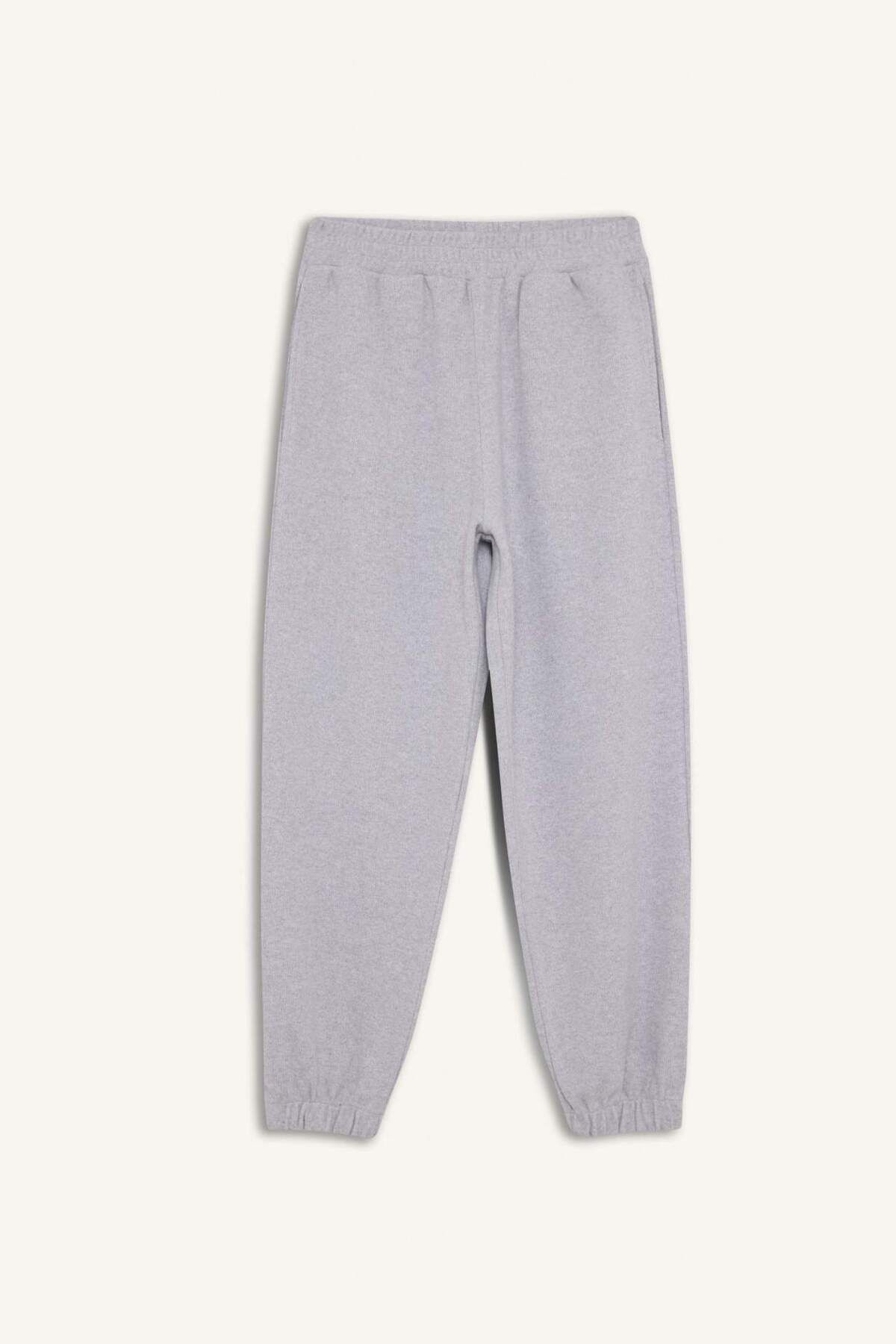 DeFacto-Coool Basic Plain Jogger Jogginghose mit elastischem Bund E1478AX24WN 7