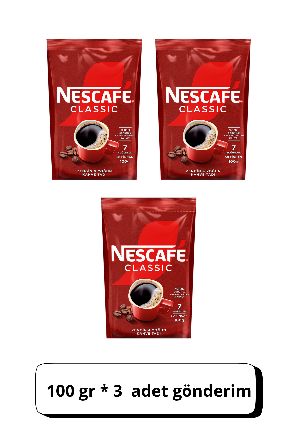 Nescafe Classic Ekonomik Paket Kahve 300gr - Fiyatı, Yorumları