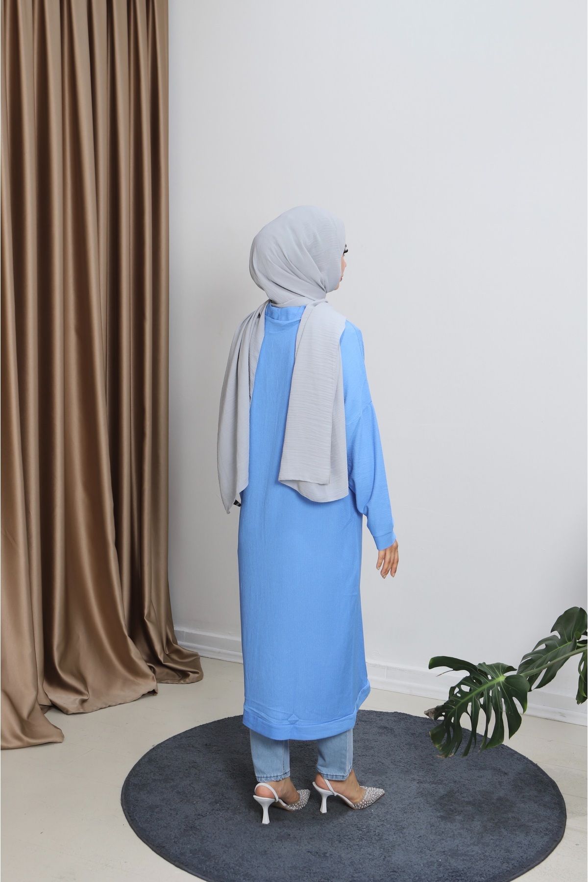 NİSUM MODA-Bürümcük Long Cardigan 5