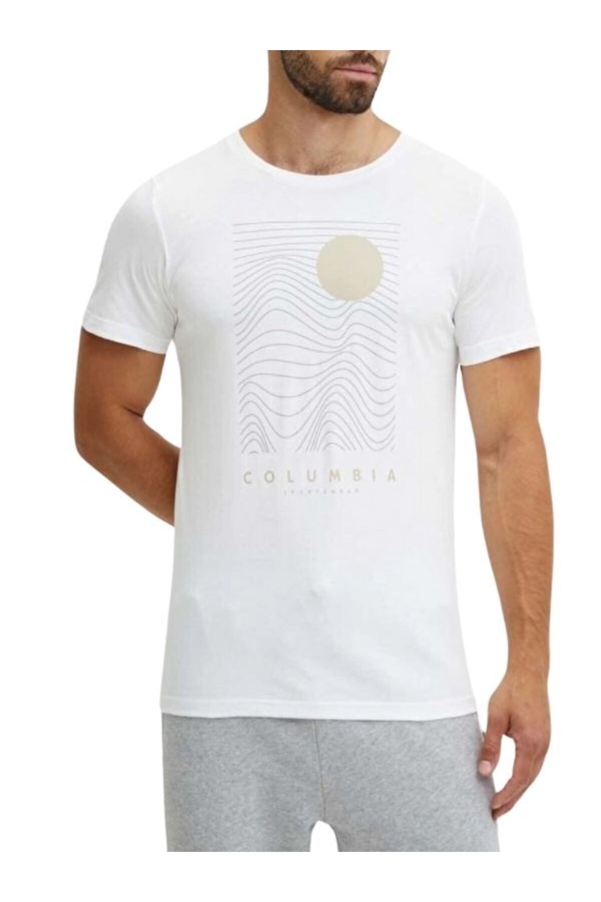 Columbia-Ανδρικό μπλουζάκι CS0390 - Csc M Linear Drifts Ss Tee 1